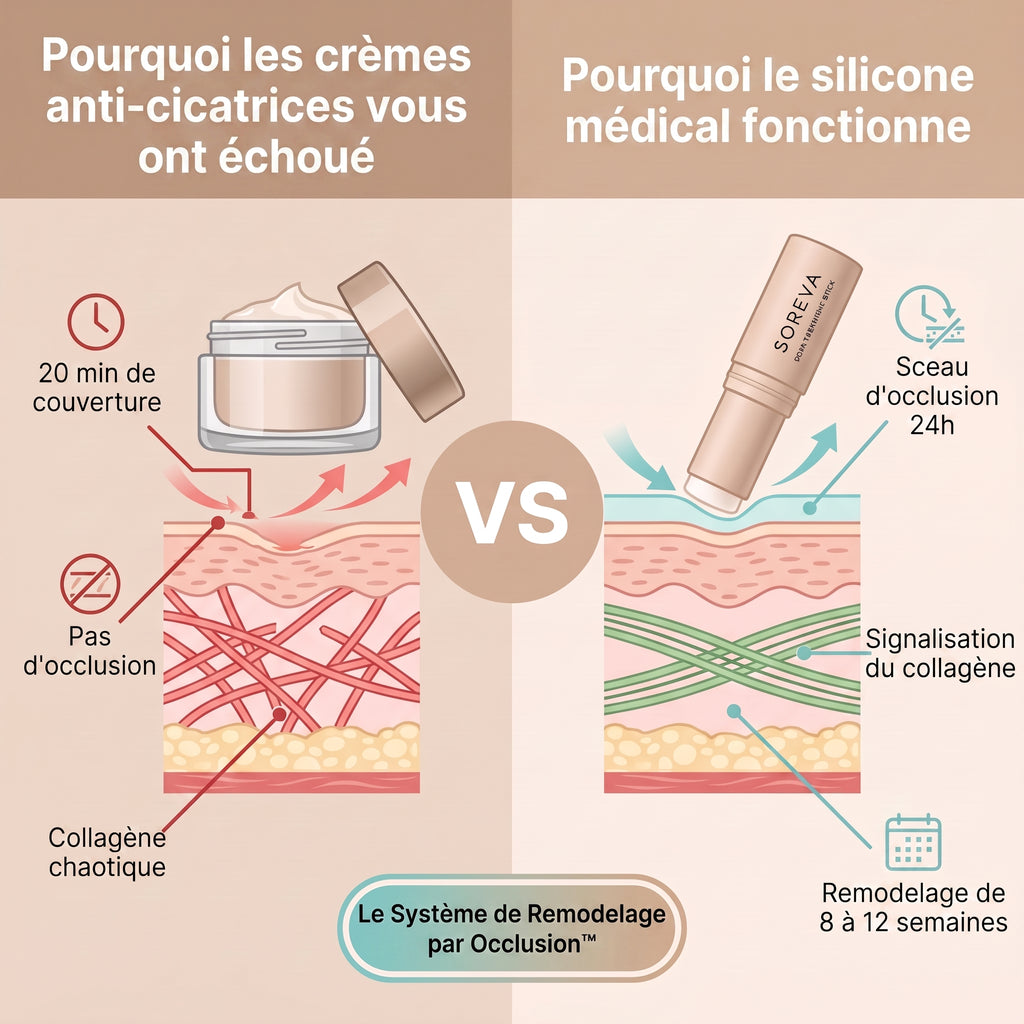 Soreva™ Stick pour le remodelage des cicatrices